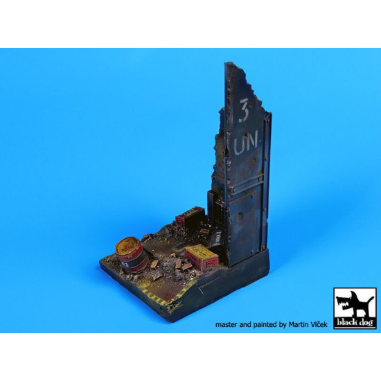 Black Dog FD009 Post apocalyptic factory ruin fant.base