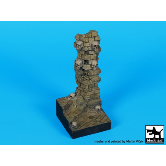 Black Dog FD015 Corner with skulls base