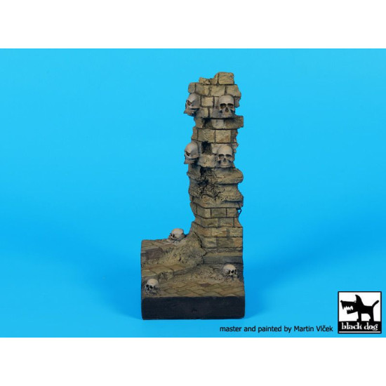 Black Dog FD015 Corner with skulls base