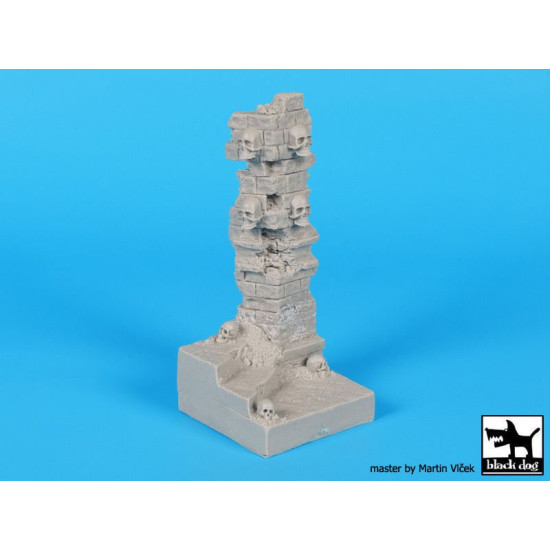 Black Dog FD015 Corner with skulls base