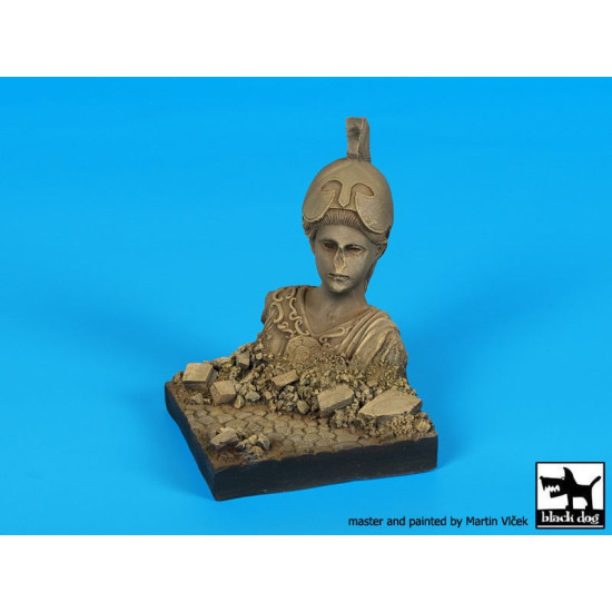 Black Dog FD016 Destroyed statue base