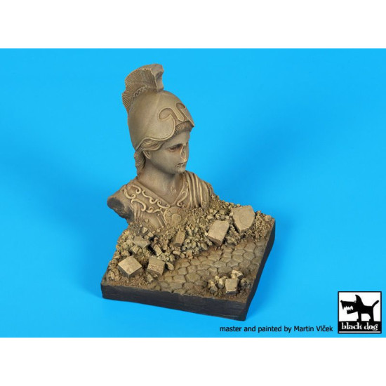 Black Dog FD016 Destroyed statue base