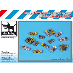 Black Dog S350001 1/350 Deck tractors accessories set