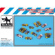 Black Dog S350001 1/350 Deck tractors accessories set