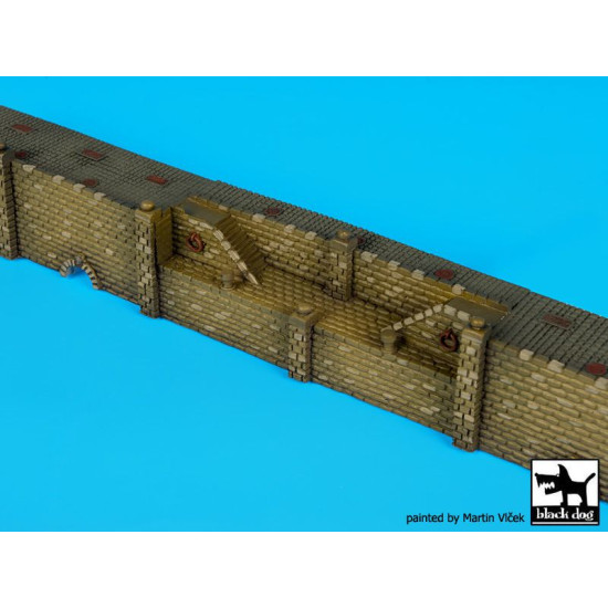 Black Dog S350002 1/350 Seafront accessories set