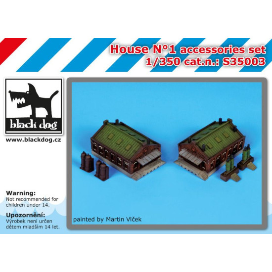 Black Dog S350003 1/350 House #1 Black Dog S350003 1/350 House #1