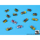 Black Dog S700005 1/700 Deck tractors accessories set