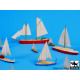 Black Dog S700006 1/700 Sailing boats