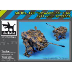 Black Dog SFT72003 Sd.Kf3.173 Schweibhund X-66