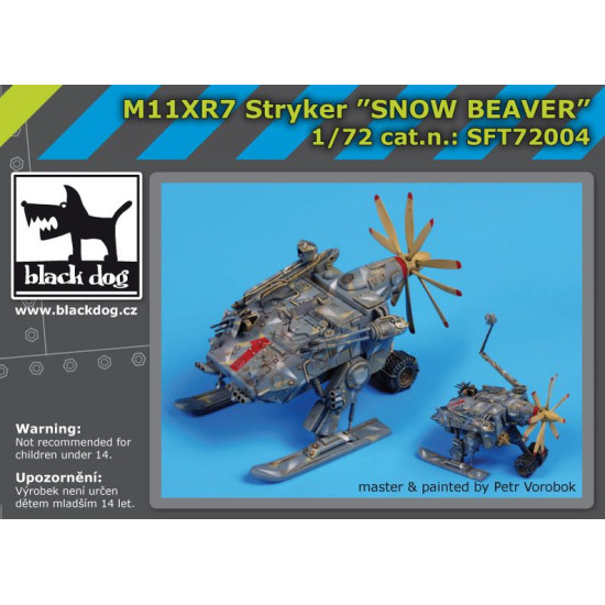 Black Dog SFT72004 M11XR7 Stryker snow beaver