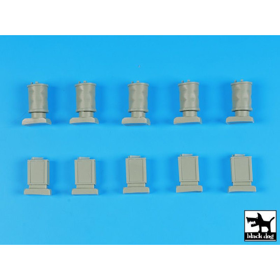 Black Dog T16003 1/16 Oil canister accessories set Black Dog T16003 1/16 Oil canister accessories set