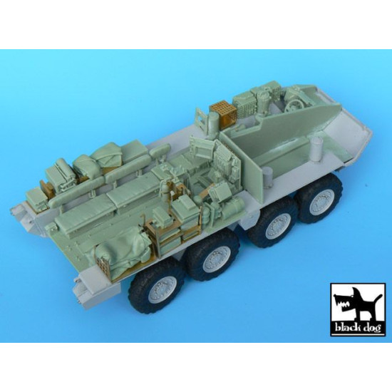 Black Dog T35001 1/35 M1126 Stryker (ICV) interior AFV Club 35126 PE resin parts