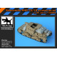 Black Dog T35004 1/35 Semovente M40-75/18 accessories set for Tamiya 17 parts