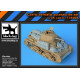 Black Dog T35005 1/35 Carro armato accessories set for Tamiya 18 resin parts