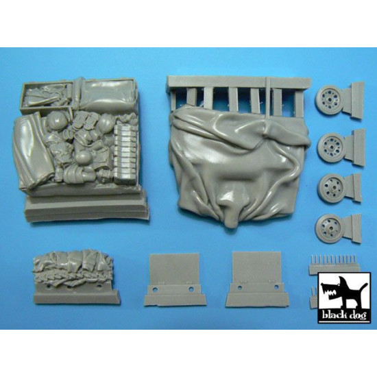 Black Dog T35009 1/35 Stug III C/D accessories set for Dragon