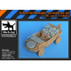 Black Dog T35012 1/35 Schwimmwagen accessories set for Tamiya