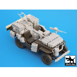 Black Dog T35014 1/35 British Sas Jeep Africa For Tamiya/Italeri