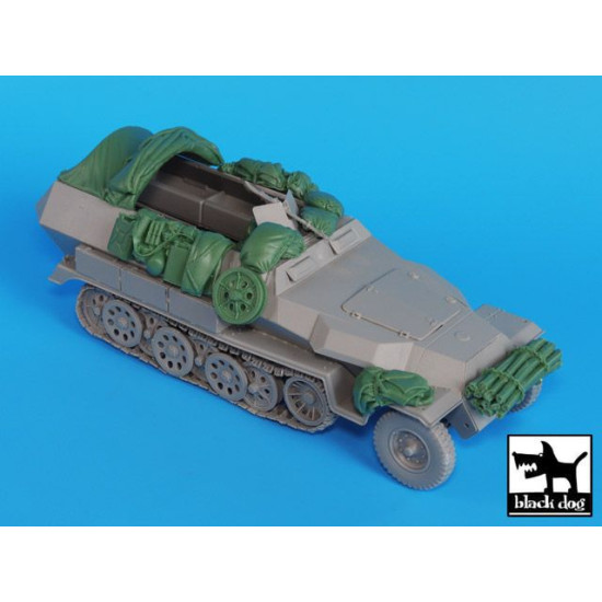 Black Dog T35018 1/35 Sdkfz 251 C accessories set for Dragon