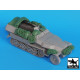 Black Dog T35018 1/35 Sdkfz 251 C accessories set for Dragon