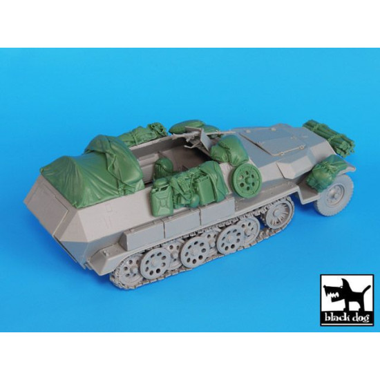 Black Dog T35018 1/35 Sdkfz 251 C accessories set for Dragon