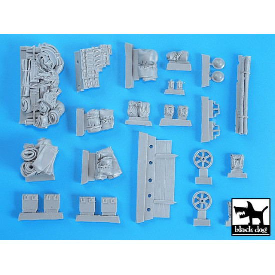 Black Dog T35019 1/35 Bren carrier accesories set for Tamiya