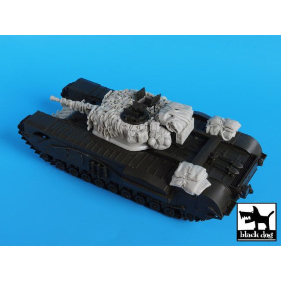 Black Dog T35020 1/35 Churchill MK VII for Tamiya