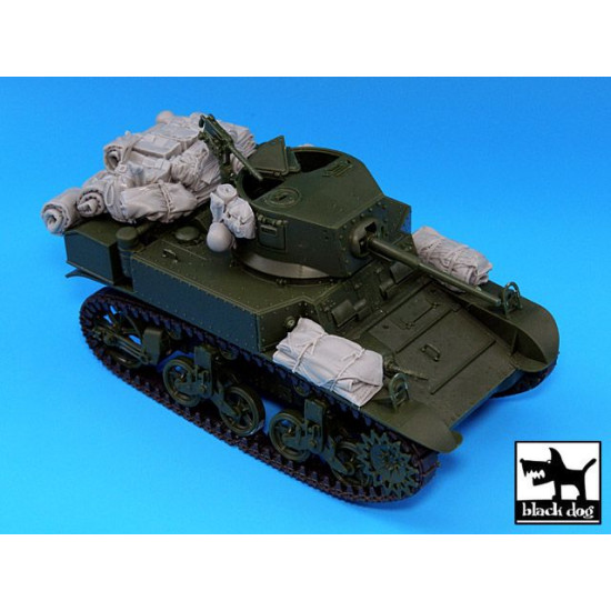 Black Dog T35027 1/35 M3A1 Stuart for Academy