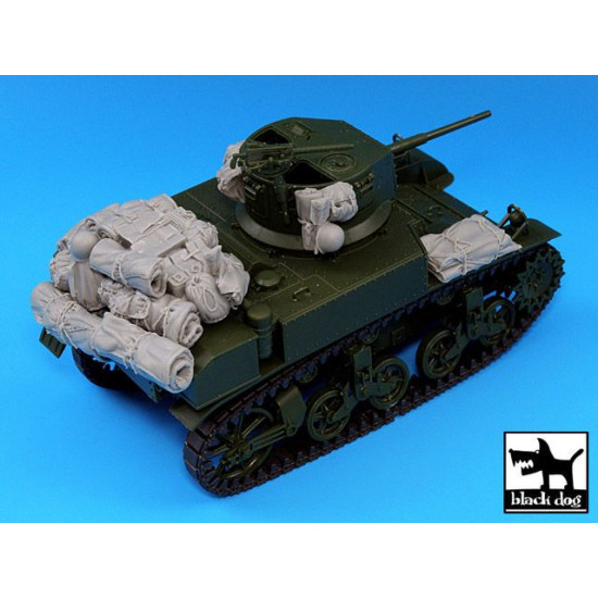 Black Dog T35027 1/35 M3A1 Stuart for Academy