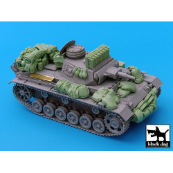 Black Dog T35030 1/35 Pz.Kpfw.III Ausf.N accessories set for Dragon