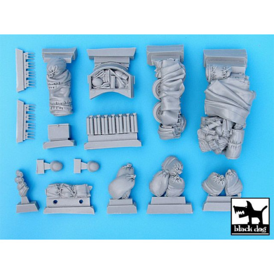 Black Dog T35030 1/35 Pz.Kpfw.III Ausf.N accessories set for Dragon