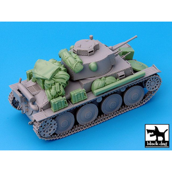 Black Dog T35031 1/35 Pz.Kpfw.38 Ausf.G accessories set for Dragon