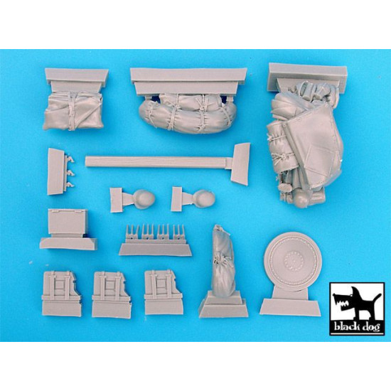 Black Dog T35031 1/35 Pz.Kpfw.38 Ausf.G accessories set for Dragon