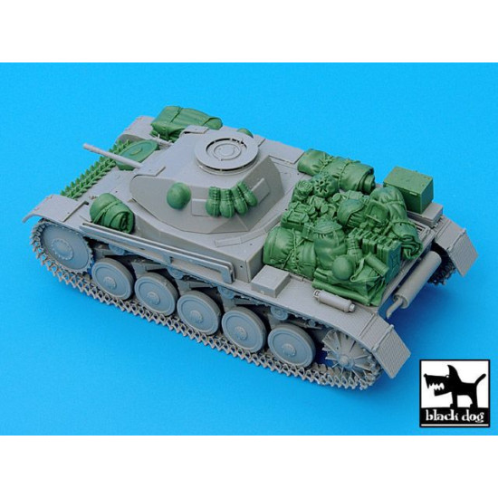 Black Dog T35032 1/35 Pz.Kpfw. II Ausf C accessories set for Dragon