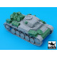 Black Dog T35032 1/35 Pz.Kpfw. II Ausf C accessories set for Dragon