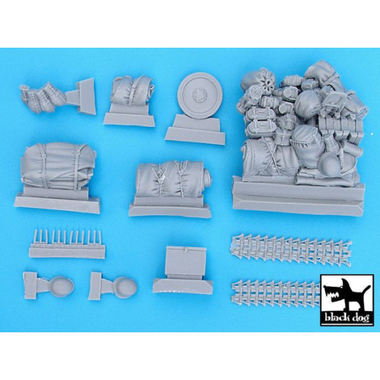 Black Dog T35032 1/35 Pz.Kpfw. II Ausf C accessories set for Dragon