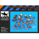 Black Dog T35037 1/35 US modern bags accessories set