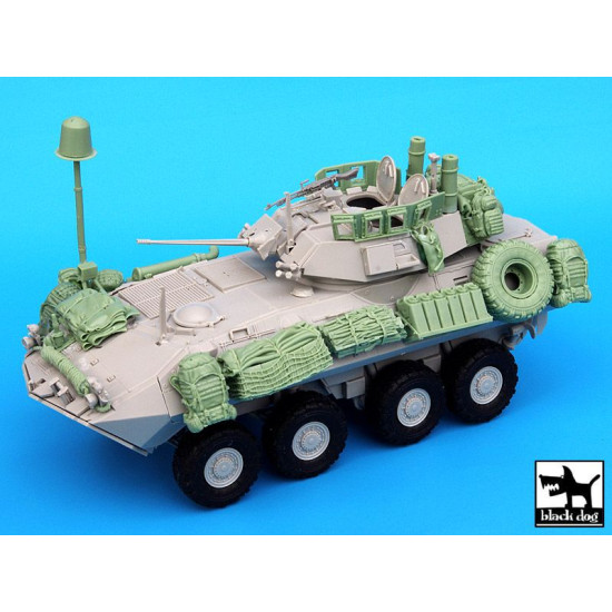 Black Dog T35038 1/35 USMC LAV A2 accessories set for Trumpeter