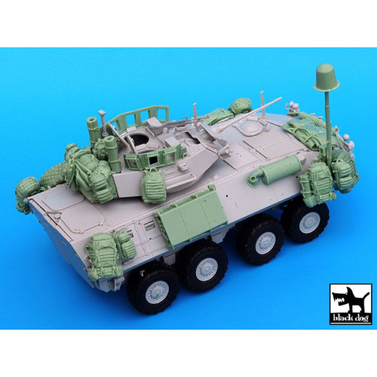 Black Dog T35038 1/35 USMC LAV A2 accessories set for Trumpeter