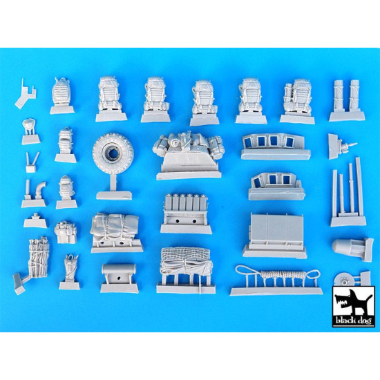 Black Dog T35038 1/35 USMC LAV A2 accessories set for Trumpeter