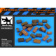 Black Dog T35040 1/35 Universal ammo boxes