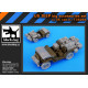 Black Dog T35044 1/35 US Jeep big accessories set for Tamiya