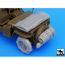 Black Dog T35045 1/35 US Jeep accessories set for Tamiya