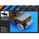 Black Dog T35045 1/35 US Jeep accessories set for Tamiya