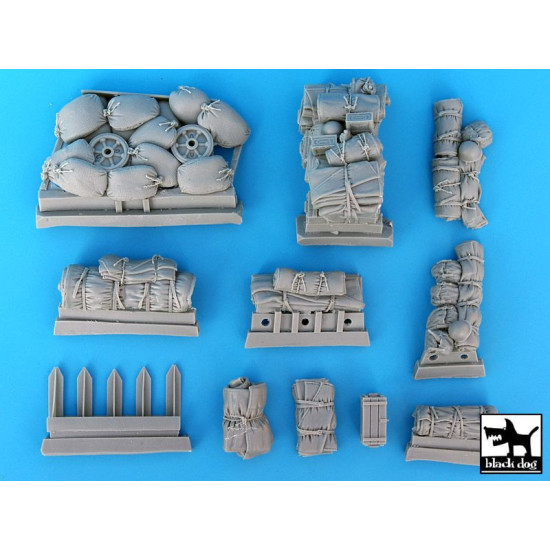 Black Dog T35046 1/35 US M 10 accessories set for Academy