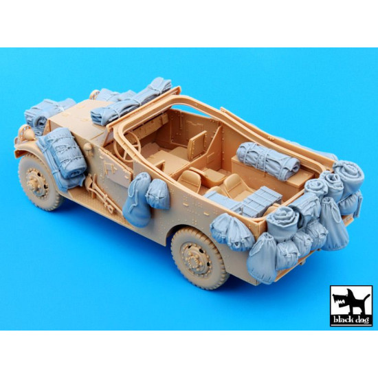 Black Dog T35049 1/35 US M3A1 Scout Car for Hobby Boss