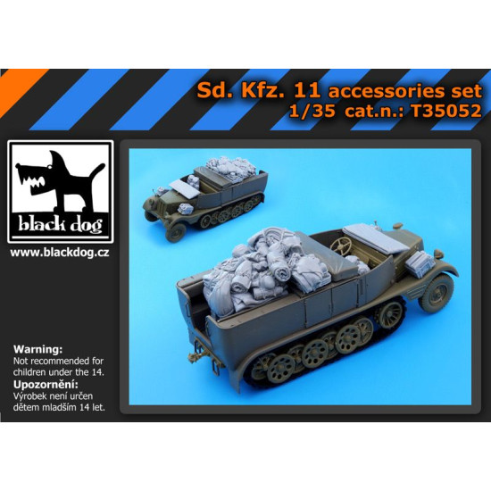 Black Dog T35052 1/35 Sd. Kfz.11 for AFV Club