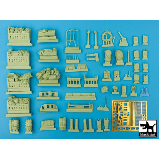 Black Dog T35053 1/35 Canadian Lav III Lorit accessories set for Trumpeter