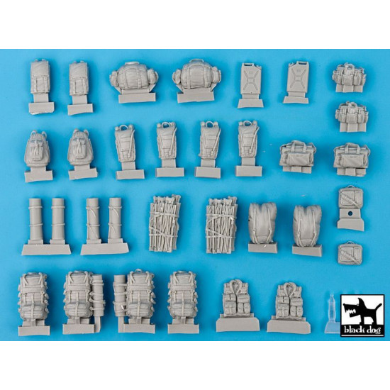 Black Dog T35054 1/35 Canadian equipment accessories set