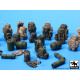 Black Dog T35055 1/35 German Bundeswehr equipment accessor. Set