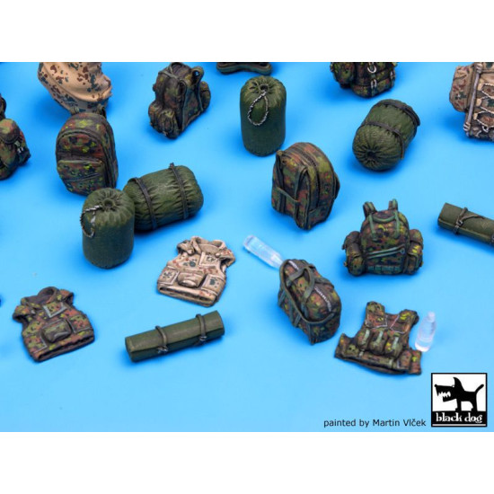 Black Dog T35055 1/35 German Bundeswehr equipment accessor. Set